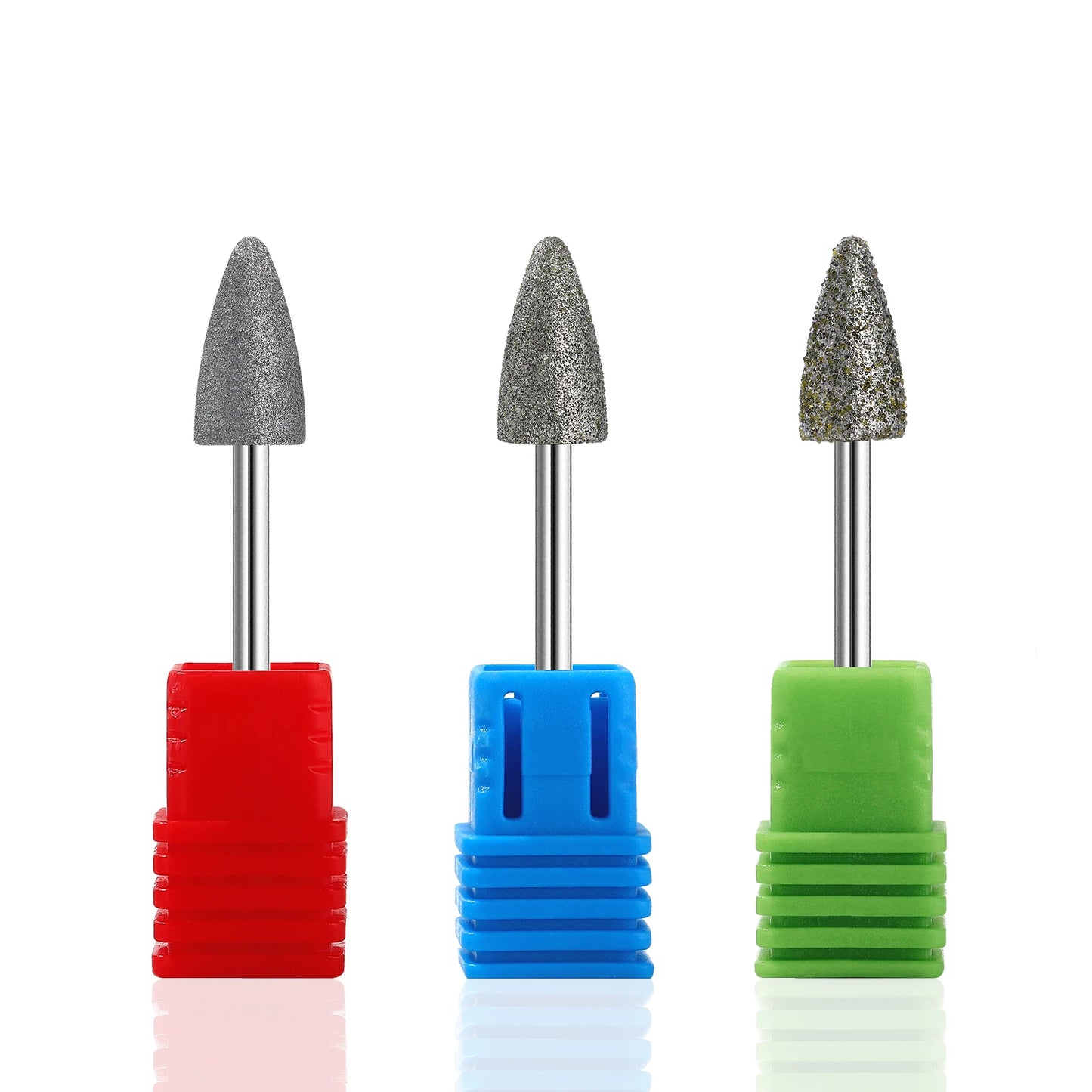 Diamond Nail Drill Bit Sanding Band Rotary Burr Foot Rasp Cuticle Cutters for Manicure Pedicure Disc Nozzles Tool Accessories