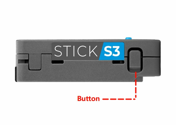 M5Stack StickS3 ESP32S3 Development Board 1.14 LCD WiFi Bluetooth for Smart Home Remote Control IoT Applications