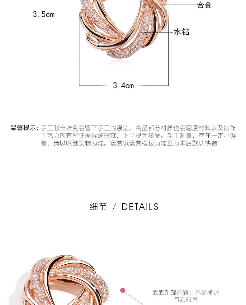 Silk Scarf Buckle High-end All-match Temperament Scarf Suit Pin Corner Knot Decorative Buckle Winter Accessories Brooch for Women