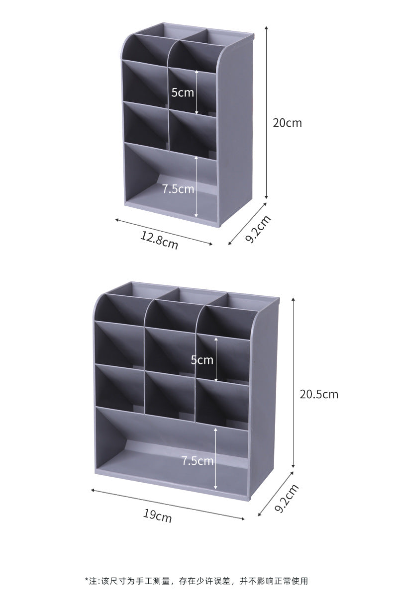 Oblique Pen Holder Desk Student Office Desktop Rack Children and Girls Stationery Storage Box Multifunctional Decoration Pen Holder