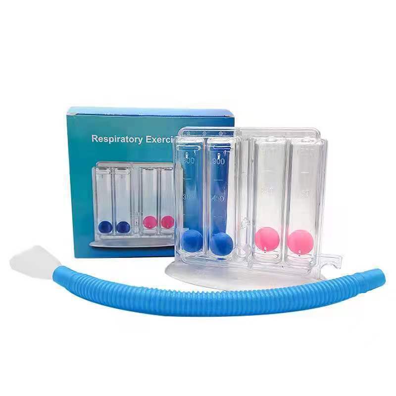 Breathing trainer three ball instrument student lung capacity trainer lung function exercise rehabilitation equipment physical measuring instrument