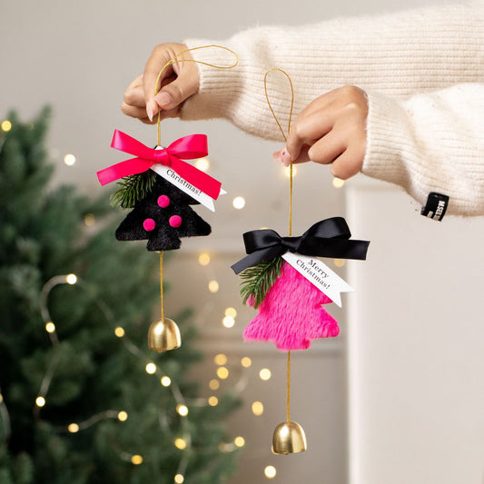 Trendy Christmas Bell Pendant Decoration Fashion Small Fragrant Bell Christmas Decoration Christmas Gift