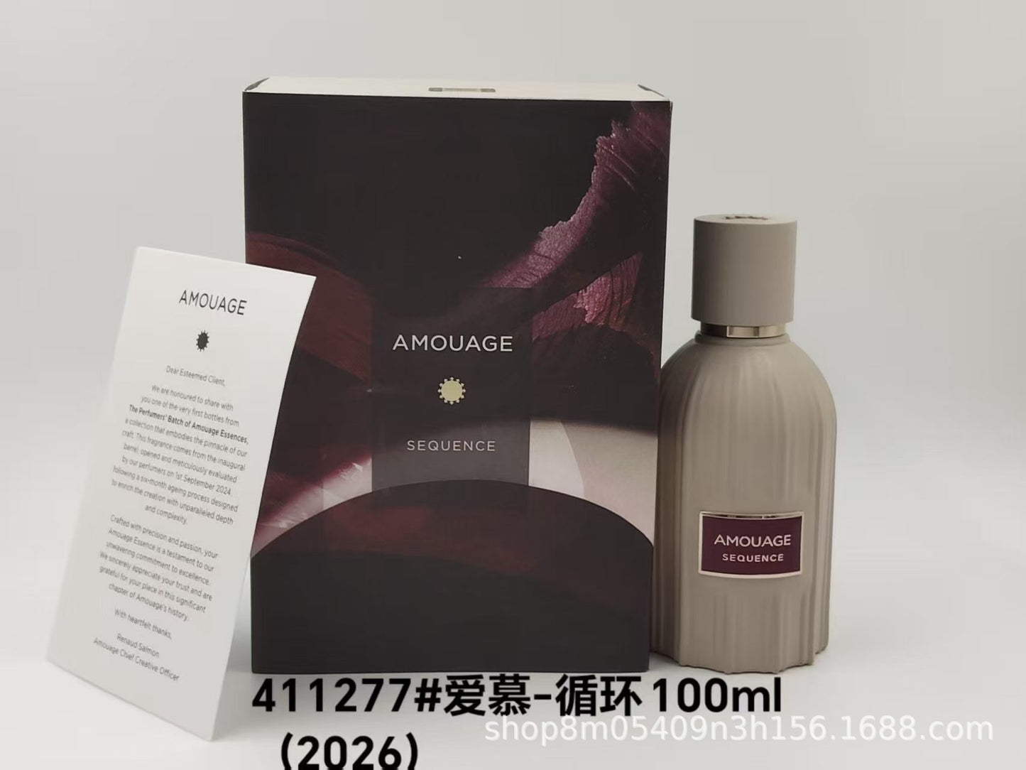 Cross-Border Foreign Trade Popular Perfume Amouag Secret Oracle Epic Women's Interlude Men's Moon Song