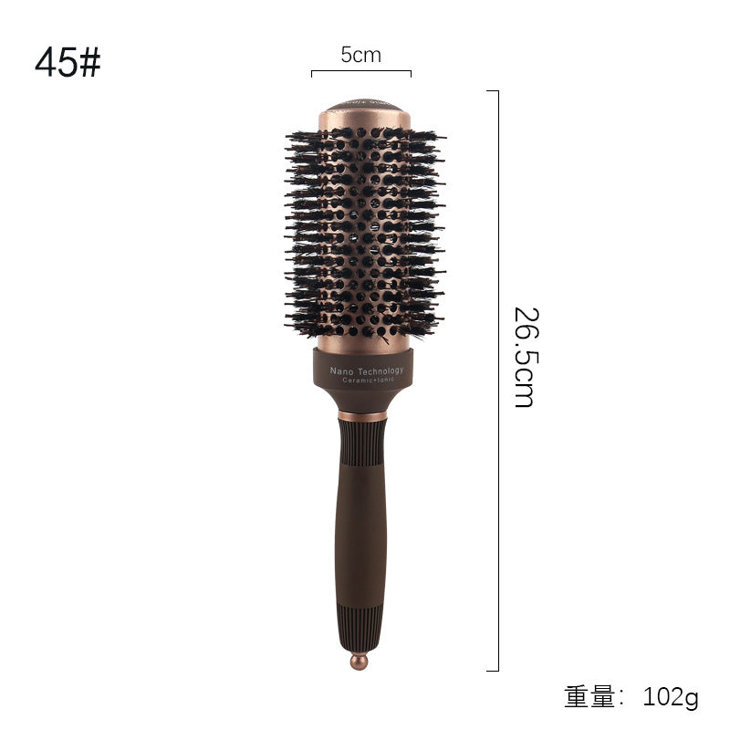 Pig Mane Hot Selling Roll Comb Round Comb Ceramic Roll Comb Four Series Roll Comb Large Pack Aluminum Tube Roll Comb Air Comb