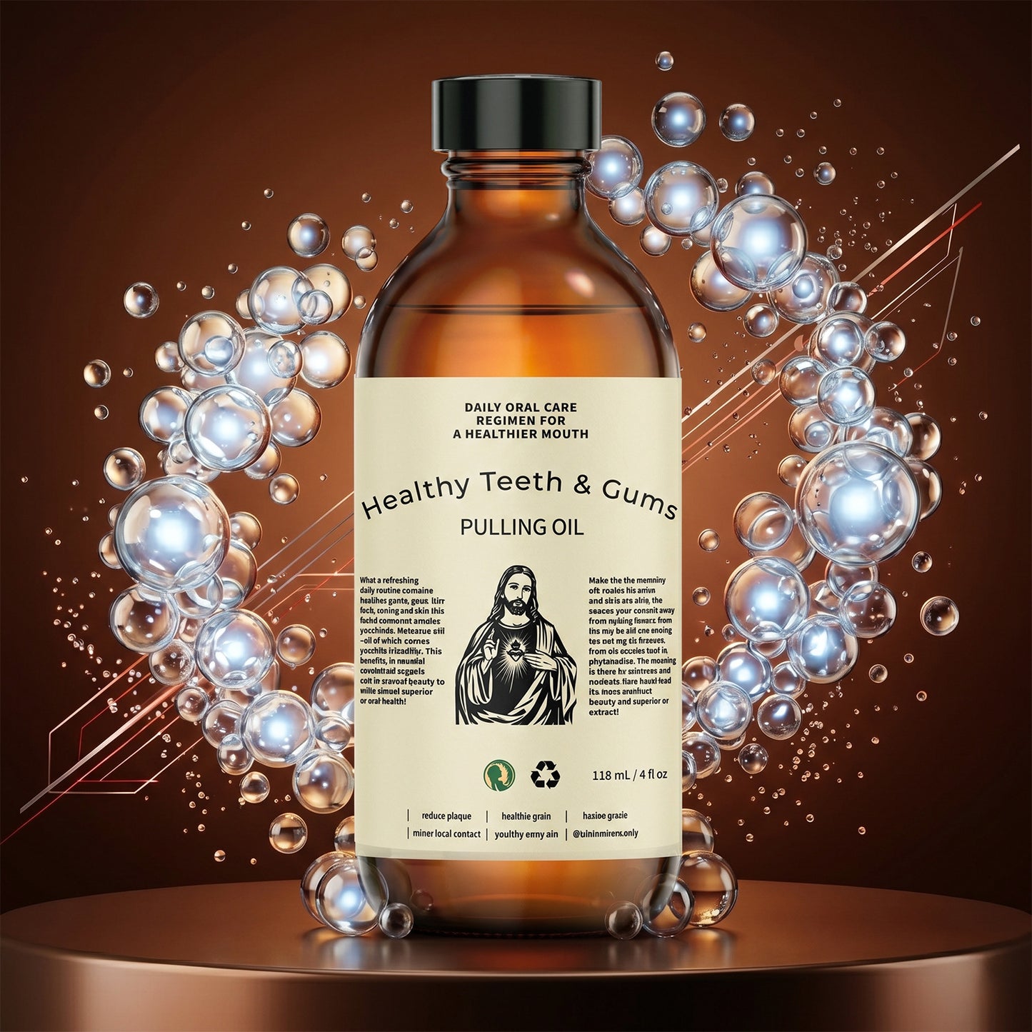 Cross-Border Tk Coconut Oil Mouthwash Freshens Breath Cleans Teeth and Gums Antibacterial Oral Care 113g