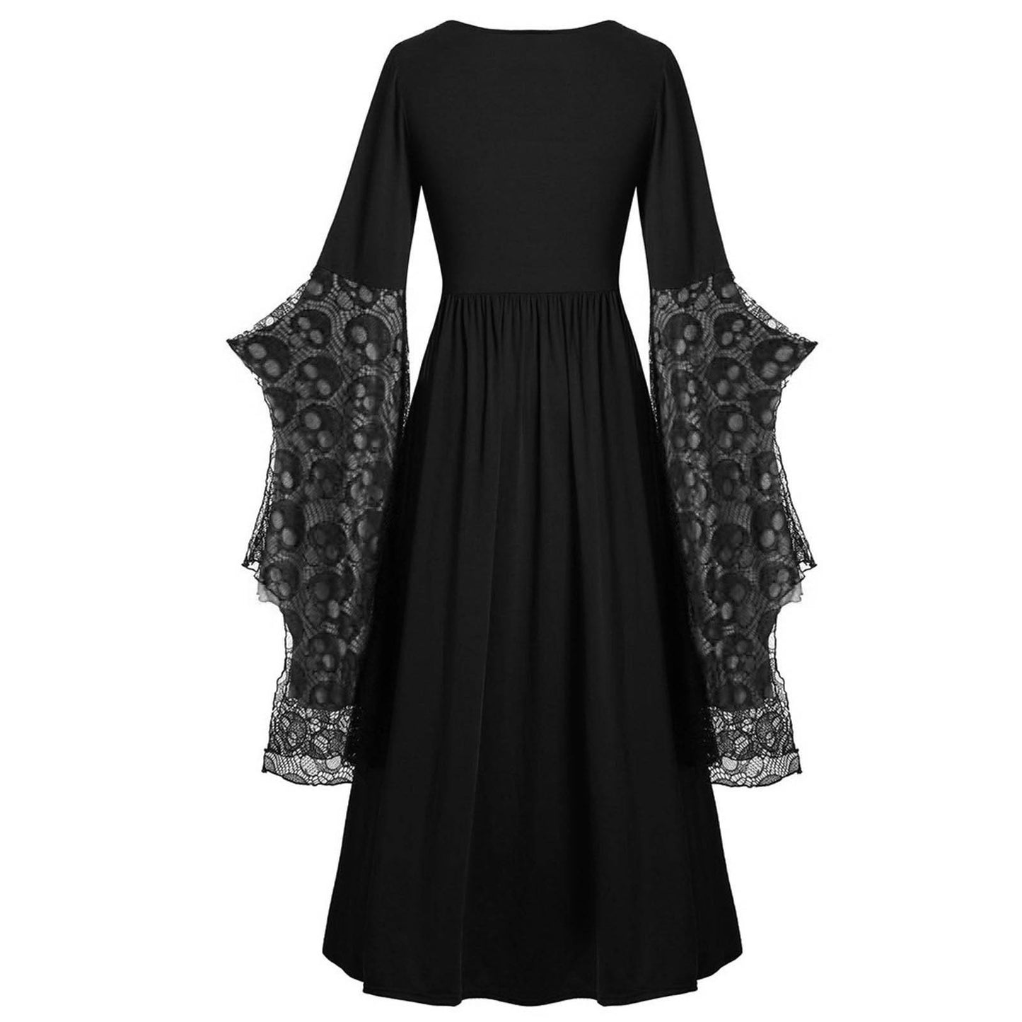 Hot-Selling Cross-Border Foreign Trade Halloween Role-Playing European and American Women's Clothing, Skull Strap Dress, Popular Style with Added Colors