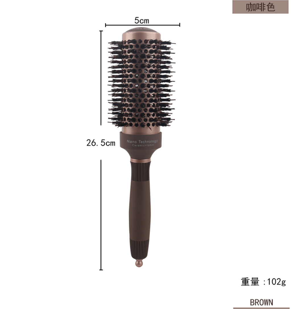 Pig Mane Hot Selling Roll Comb Round Comb Ceramic Roll Comb Four Series Roll Comb Large Pack Aluminum Tube Roll Comb Air Comb
