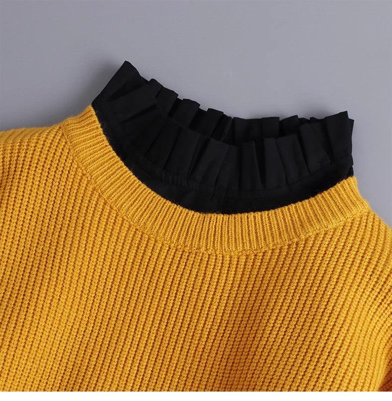 Fake Collar Children's All-match Fake Collar with Sweater Collar Shirt Collar Decoration Fake Shirt Collar Fake Collar Organ Pleat Collar