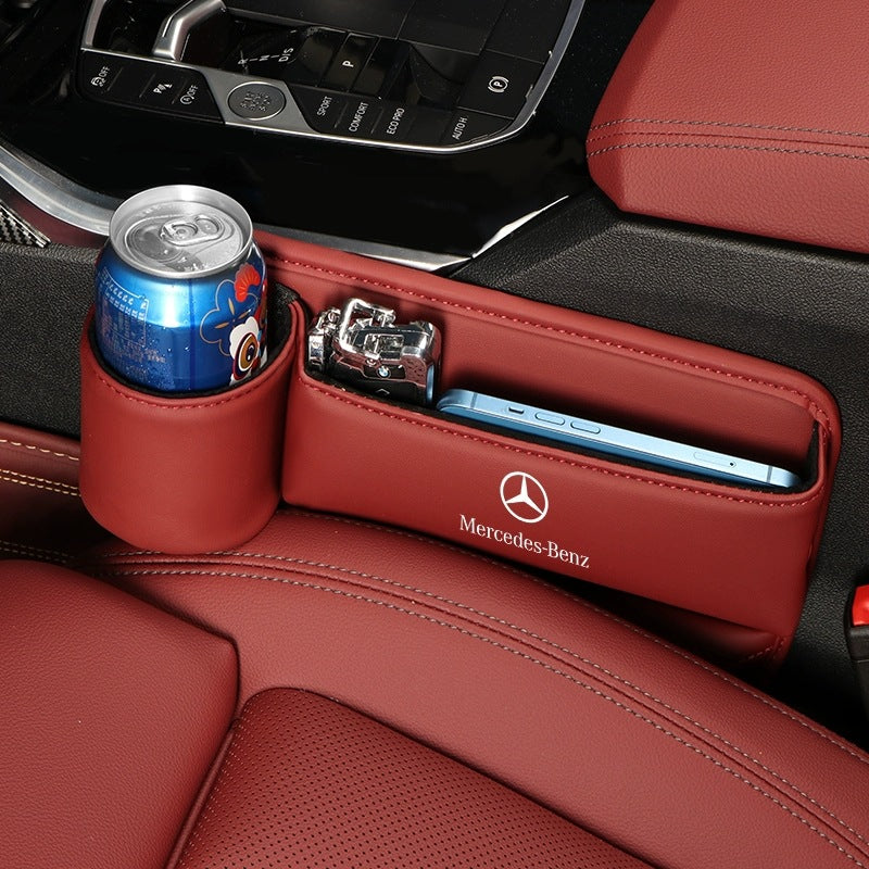 Suitable for Mercedes-Benz seat gap storage box e300l car gap storage C/GLC/GLE car interior decoration supplies