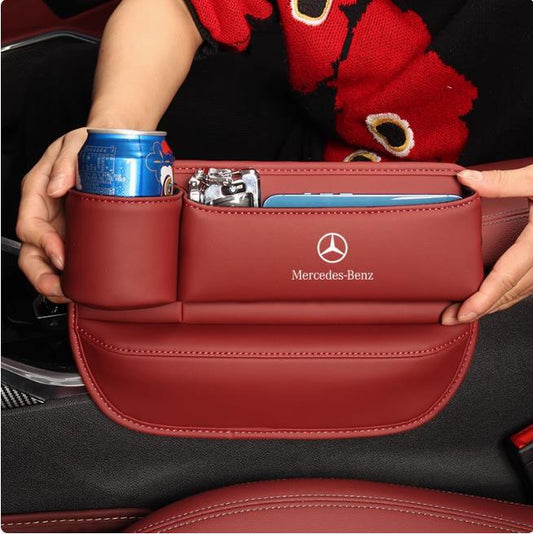 Suitable for Mercedes-Benz seat gap storage box e300l car gap storage C/GLC/GLE car interior decoration supplies