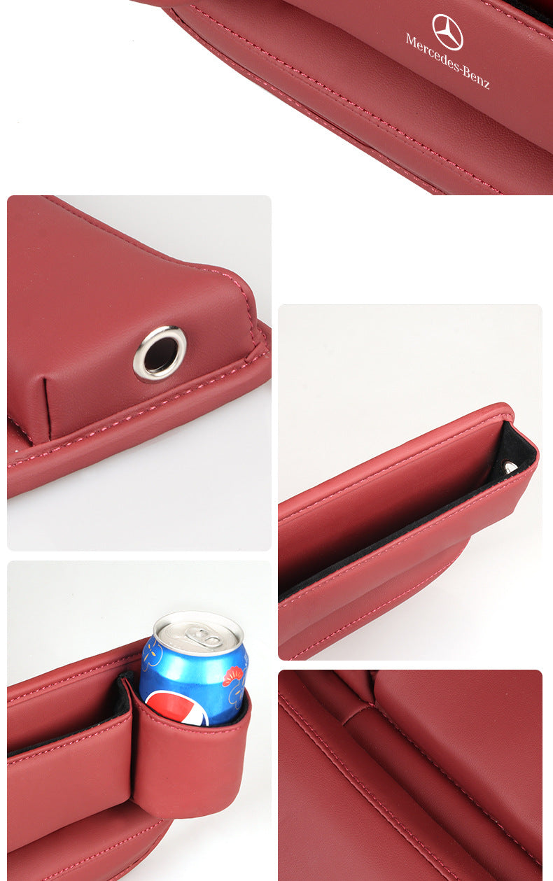 Suitable for Mercedes-Benz seat gap storage box e300l car gap storage C/GLC/GLE car interior decoration supplies