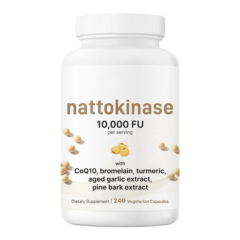 Cross-Border Direct Sales of Nattokinase Capsules, Complete with Exclusive Customized Formula