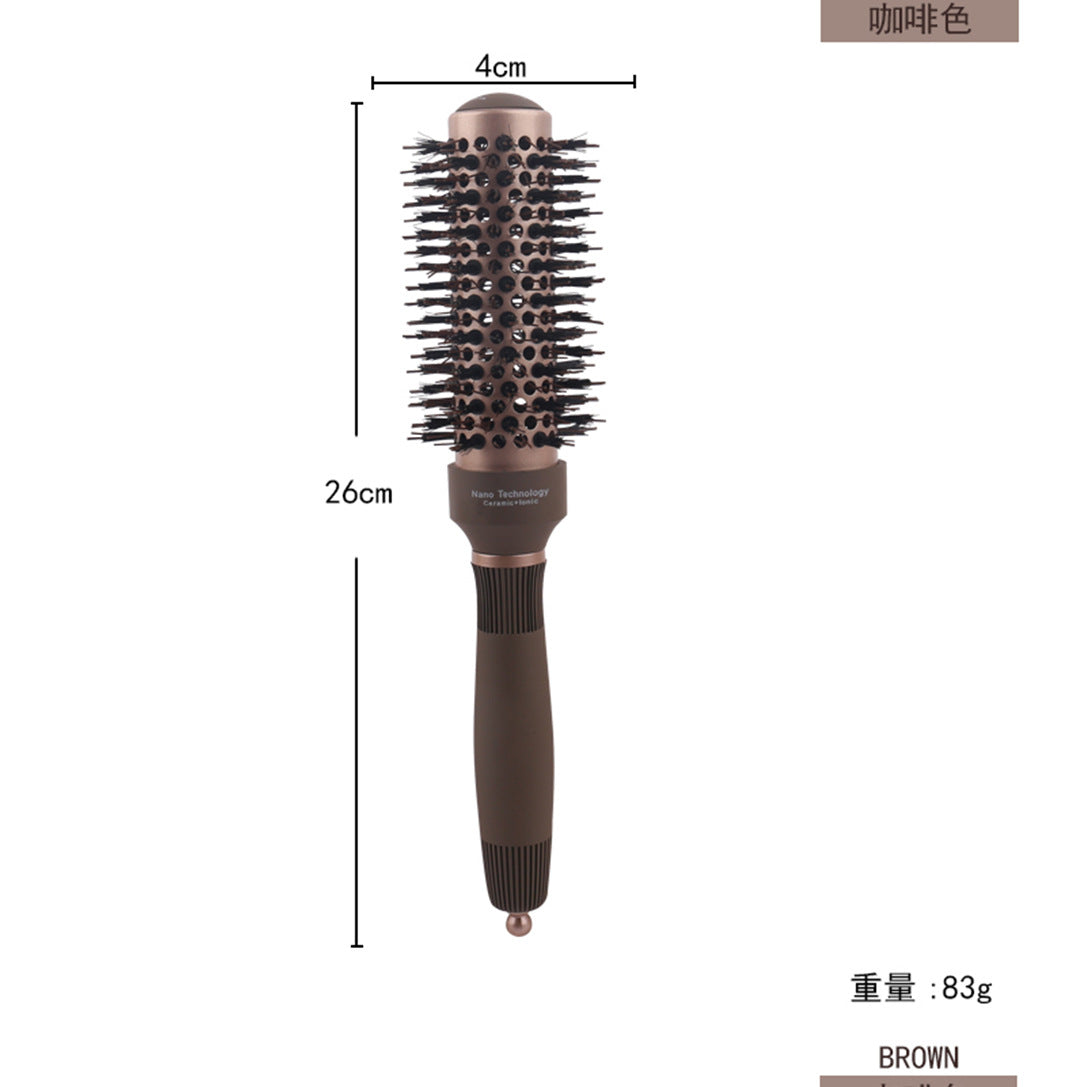 Pig Mane Hot Selling Roll Comb Round Comb Ceramic Roll Comb Four Series Roll Comb Large Pack Aluminum Tube Roll Comb Air Comb