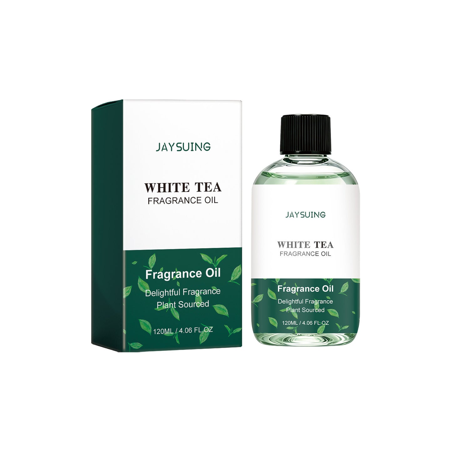 Jaysuing White Tea Fragrance Essential Oil, Long-Lasting Fragrance for Daily Commuting and Dating, Fresh and Skin-Friendly Atmosphere Perfume
