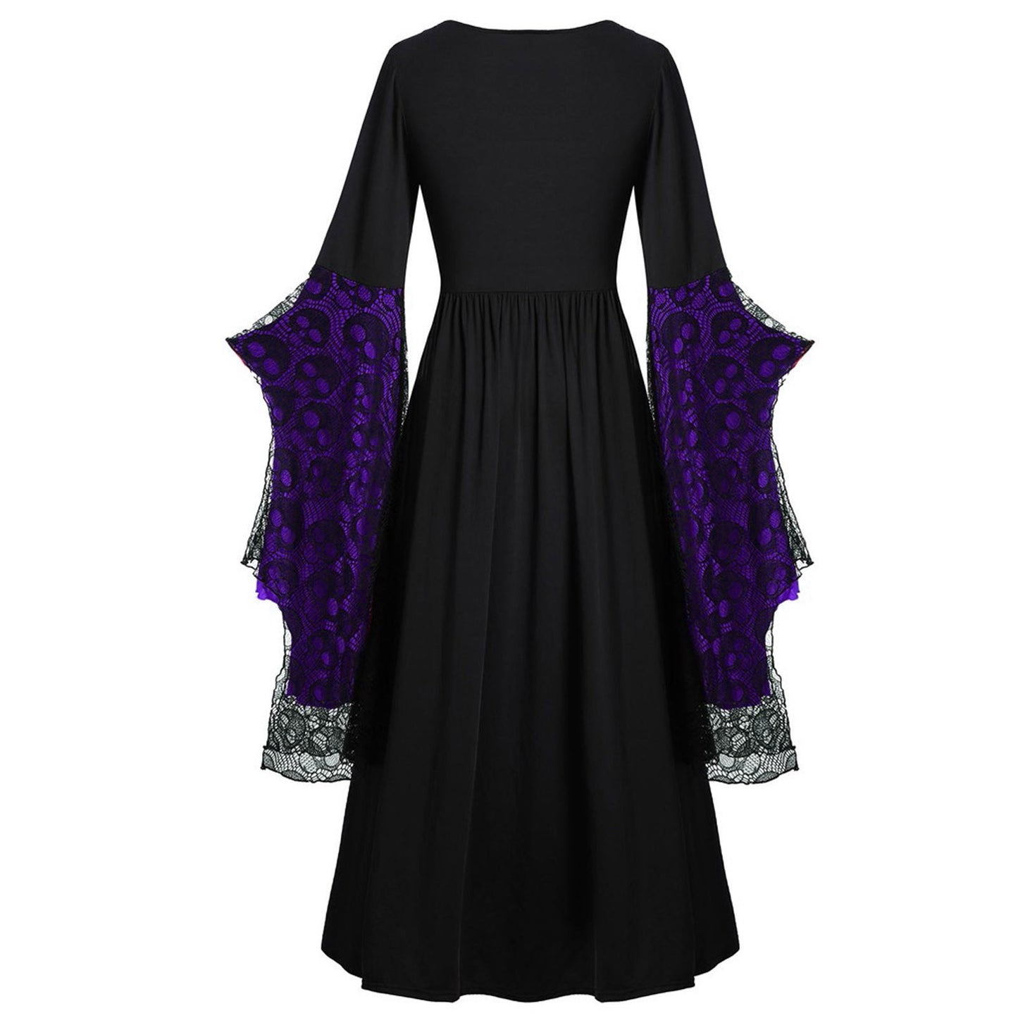 Hot-Selling Cross-Border Foreign Trade Halloween Role-Playing European and American Women's Clothing, Skull Strap Dress, Popular Style with Added Colors