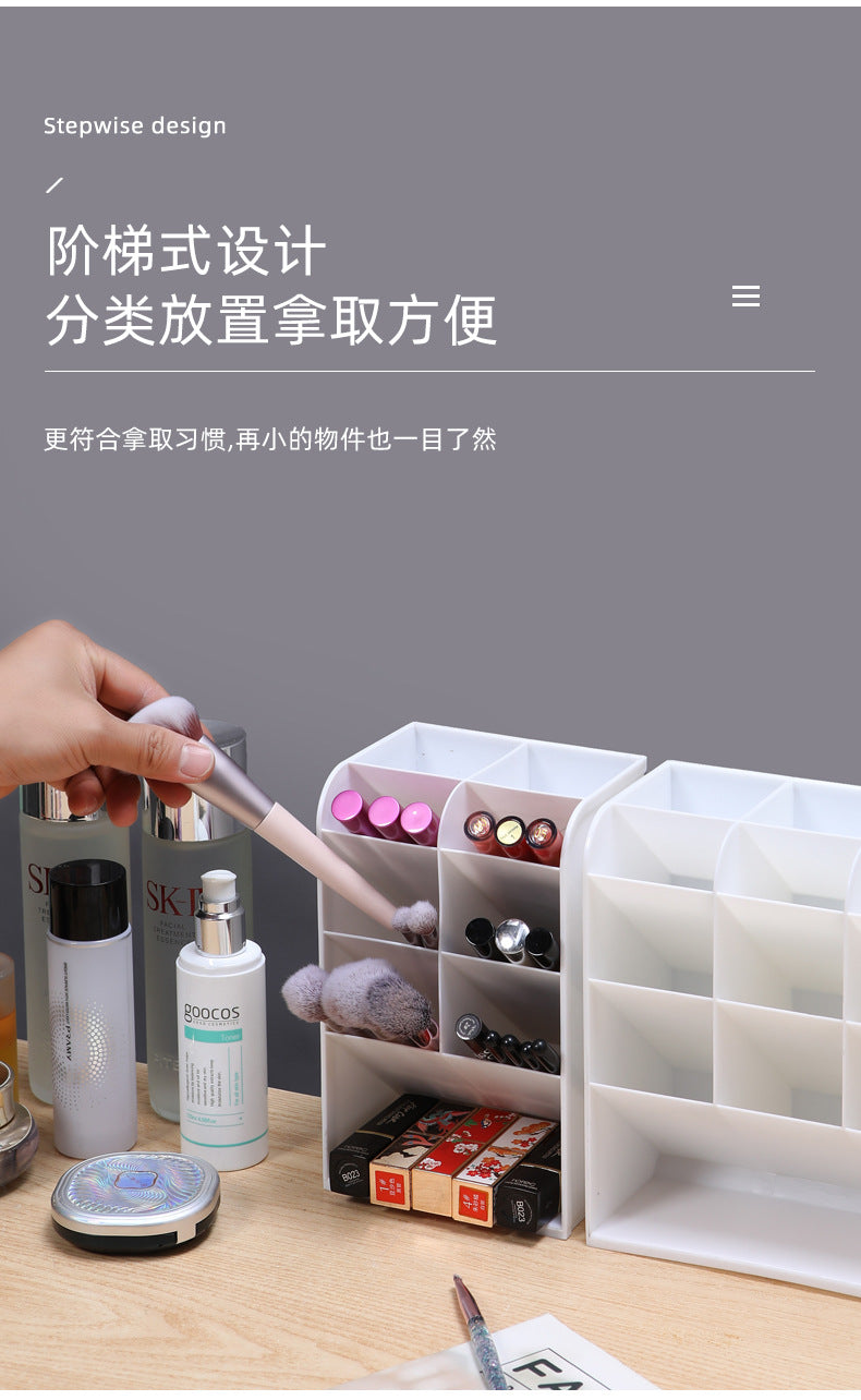 Oblique Pen Holder Desk Student Office Desktop Rack Children and Girls Stationery Storage Box Multifunctional Decoration Pen Holder