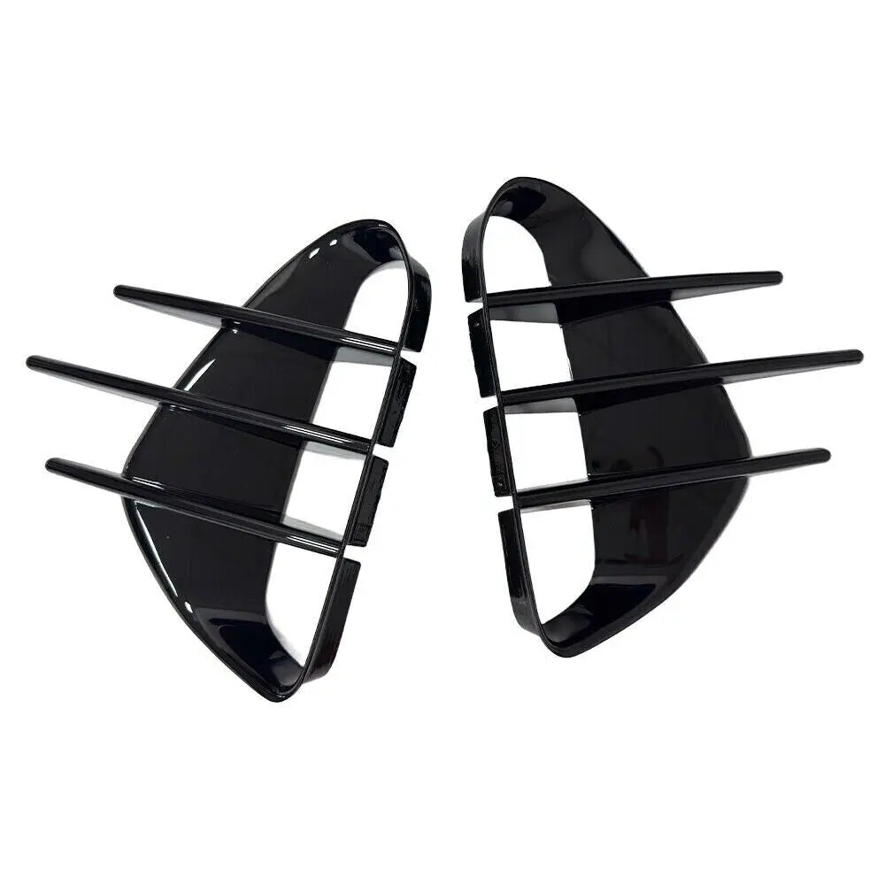 2PCS For KIA Stinger 2018-2023 Car Front Rear Bumper Spoiler Fender Side Vent Cover Canard Splitter Trim Auto Accessories