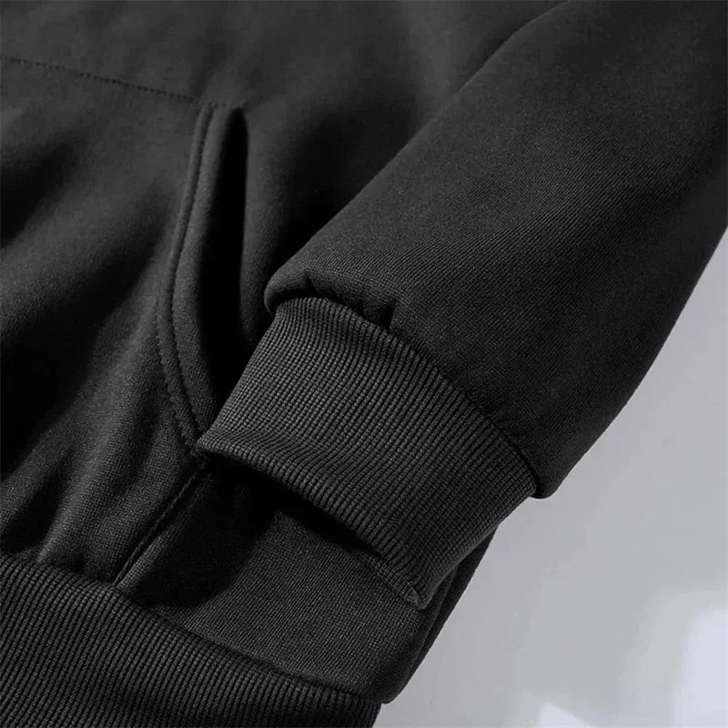 Autumn Winter Fleece-lined Hoody Malachi Barton Printed Women Men Oversized Pullovers Long Sleeve Street Hip Hop Gothic Clothing