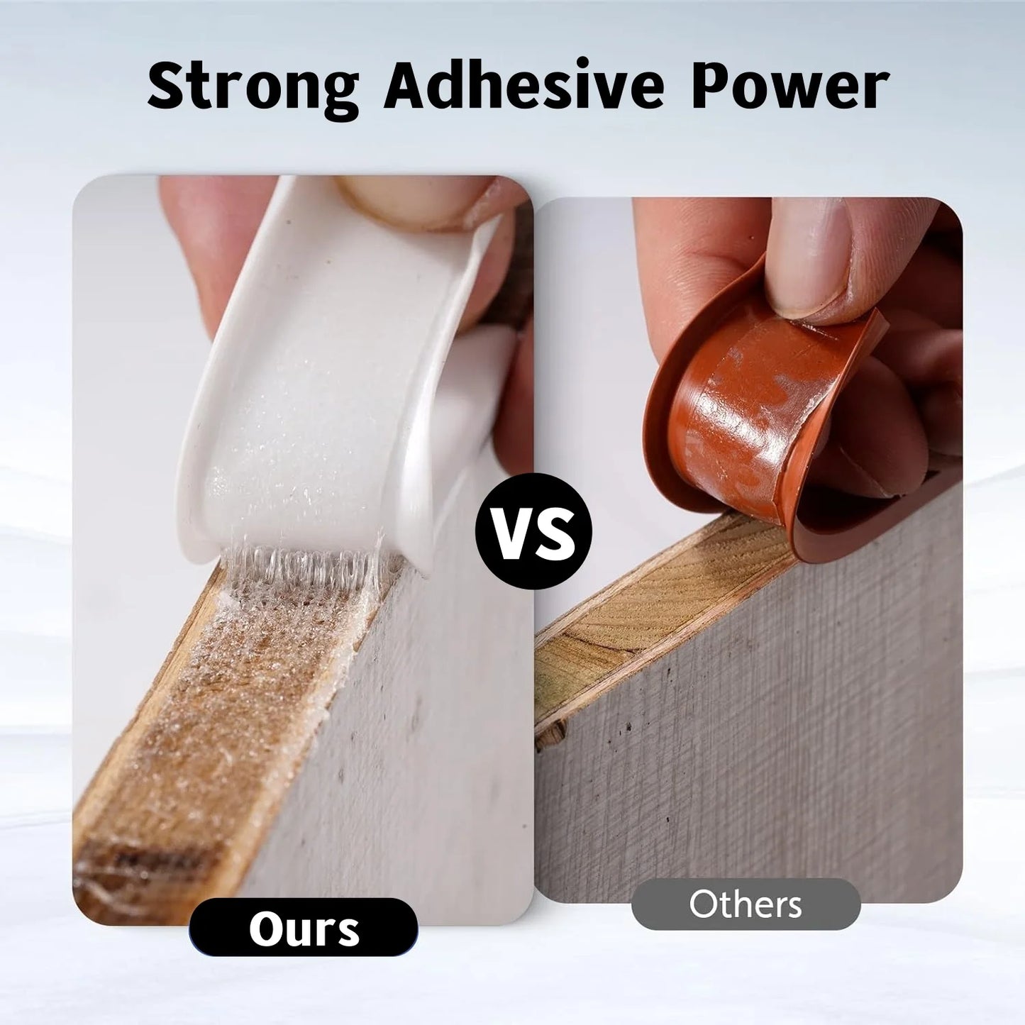 1PC U-shaped Self-Adhesive Edge Trimming Strip - A Flexible Wood Edge Protector Suitable for Countertops, Cabinets, Tables,