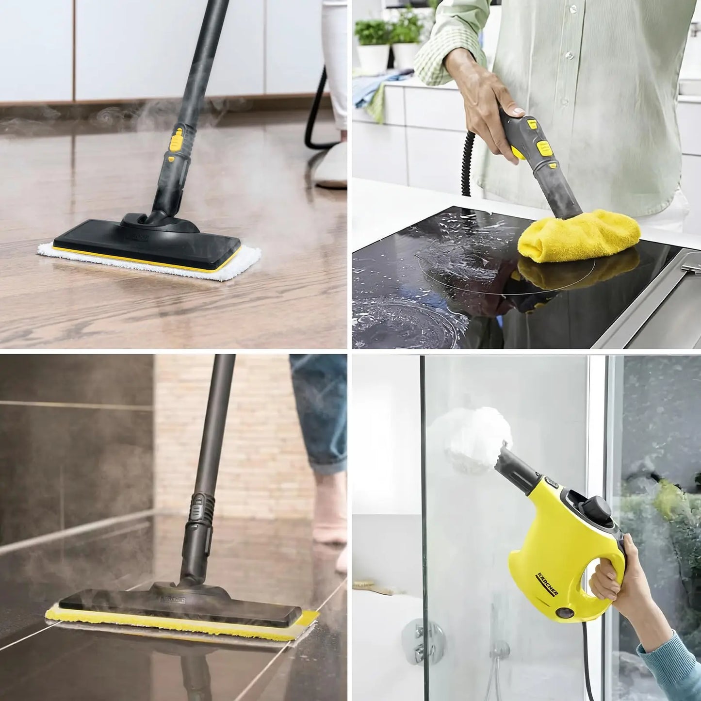 【New】Microfiber Mop Cloths For Karcher Easyfix C1 SC2 SC3 SC4 SC5 SC7  Handheld Vacuum Cleaner Pad Cover Steam Mop Accessories