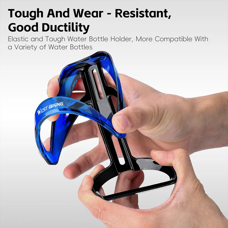 WEST BIKING Bicycle Bottle Cage Lightweight High Toughness Cycling Water Bottle Holder Drink Cup Stand MTB Road Bike Accessories