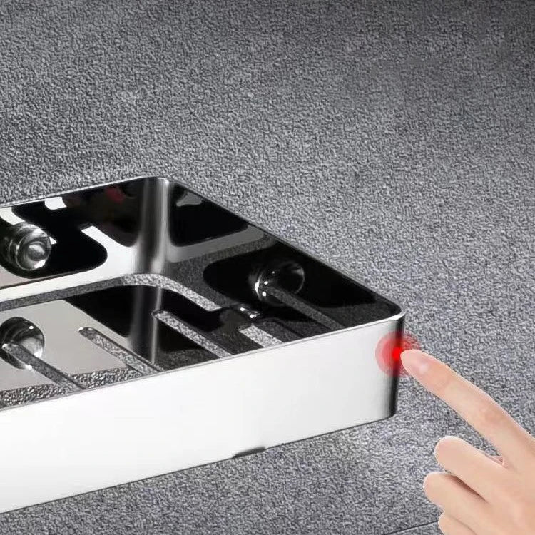 304 Stainless Steel Bathroom Shelf Wall Mounted Soap Sponge Organizer Box Holder Shower Gel Shampoo Storage Rack Accessories