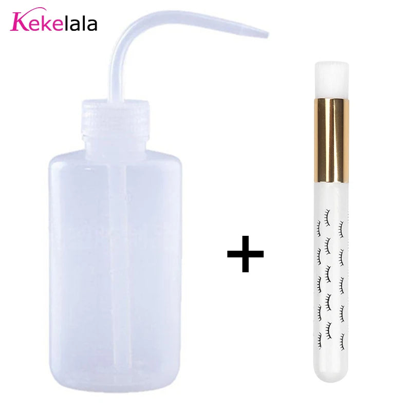 Eyelash Extension Cleaning Bottle Eye Lashes Clean Brush Set Eyebrow Skin Care Remover Washing Lash Shampoo Flask Tools Kit