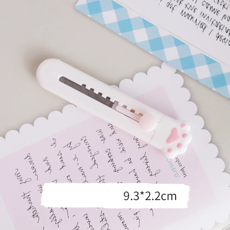 1 Piece Lytwtw's Art Cutter Cartoon Utility Knife Student Art DIY Tools Creative Stationery School Supplies