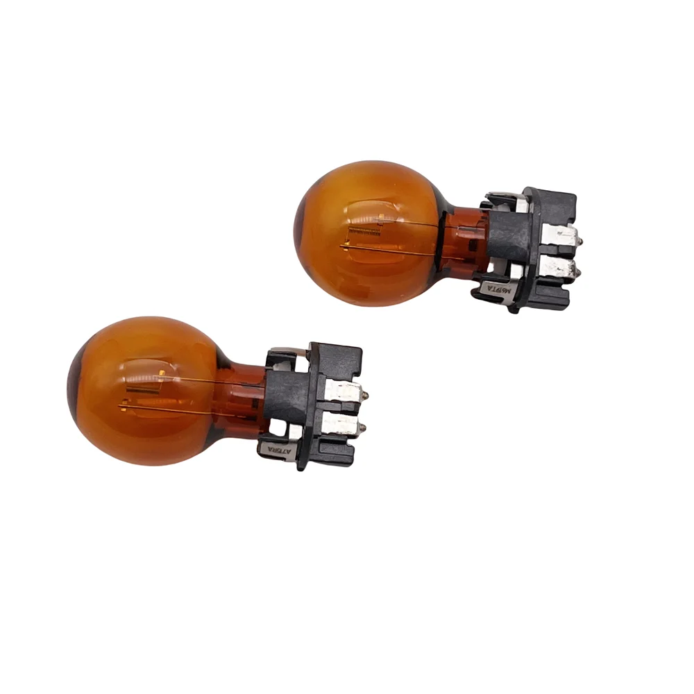 PWY24W 2PCS Original Halogen Lamp For Audi A3 A4 A5 Q3 Q7 VW Golf CC MK7 Amber Front Turn Signal Lights WP3.3x14.5-4 Auto Lamp