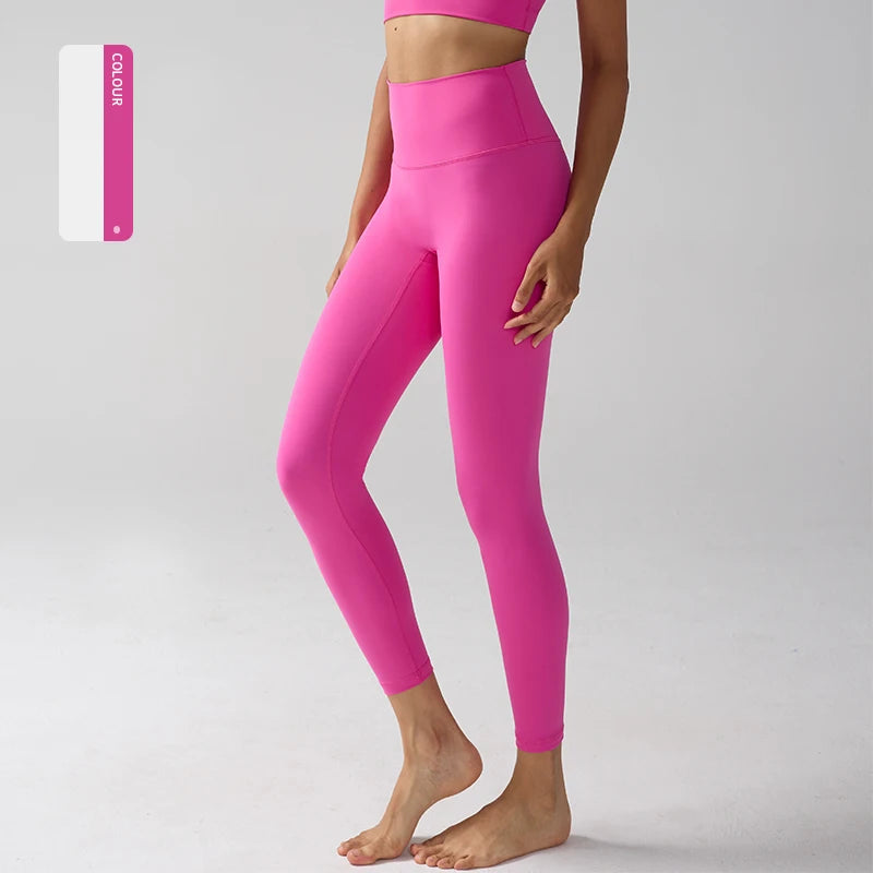 High Waist Naked Feeling Leggings Women Fitness Running Yoga Leggings Pants Energy Gym Tight Leggings Casual Workout Leggings