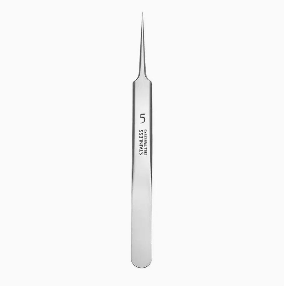 Blackhead Removal Tweezers Stainless Steel Tools - Effective Comedones Extractor, Whiteheads Removal Deep Cleansing Tools