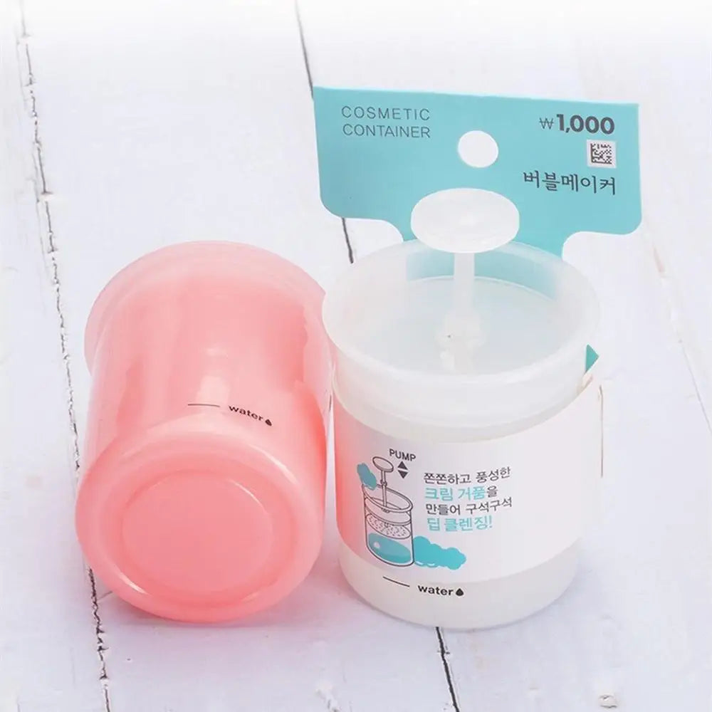 Foaming Clean Tool Simple Face Cleanser Shower Bath Shampoo Foam Maker Bubble Foamer Device For Cleansing Cream