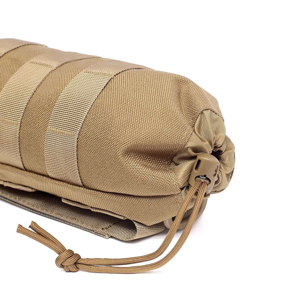 Travel Tactical Molle Water Bottle Bag Pouch Holder Camping Hiking Cycling Fishing Hunting Water Bottle Kettle Carrier