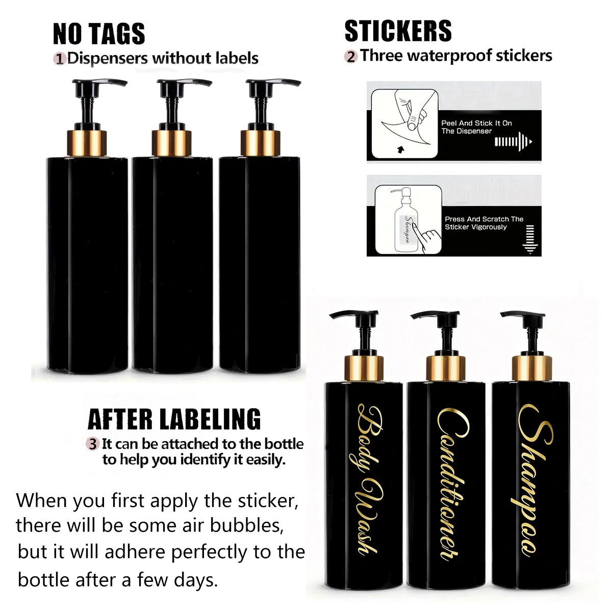 Press Type Soap Dispenser Portable Travel Dispenser Empty Bath Pump Bottle Hand Soap Dispenser Shampoo Bottles Refillable
