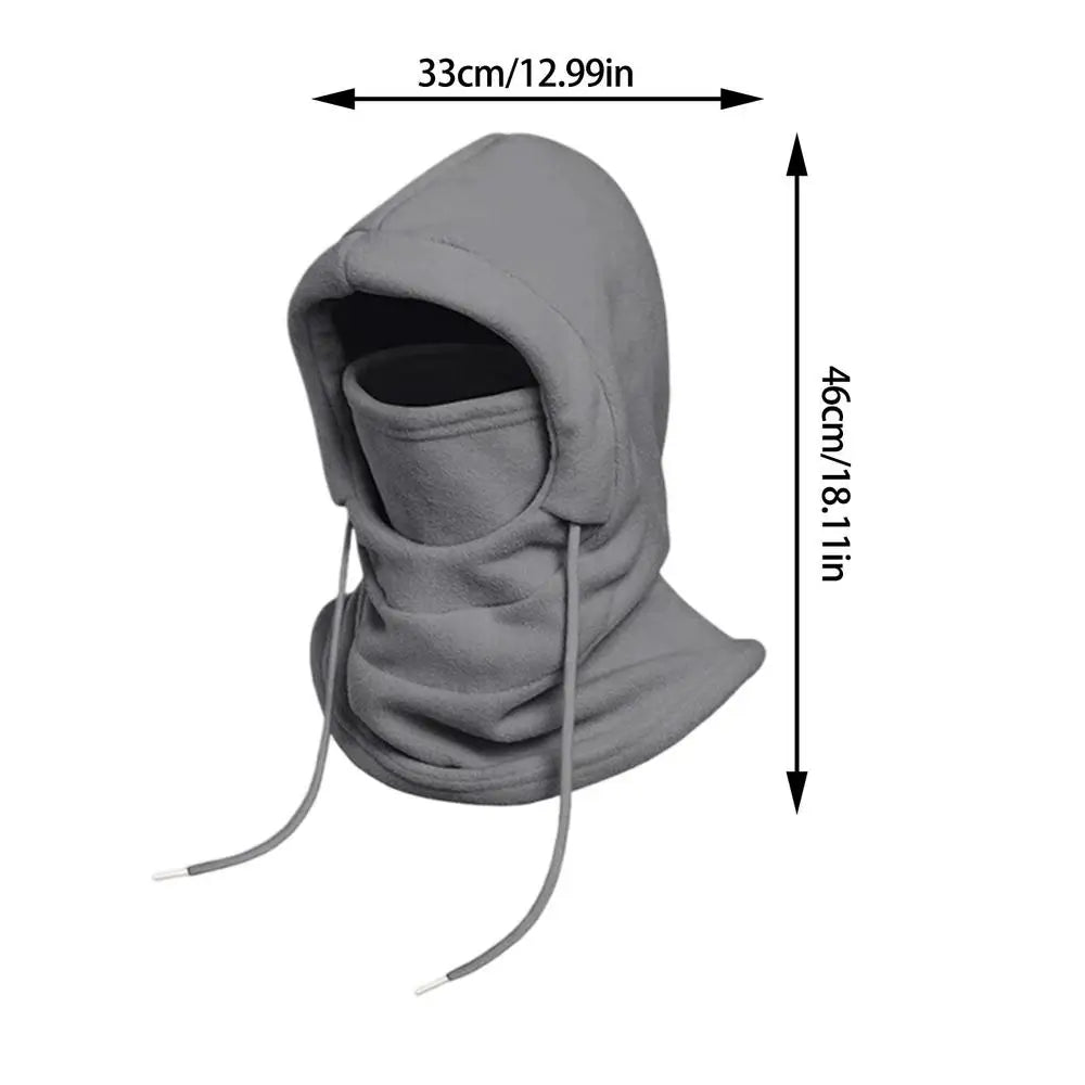 Winter Warm Hat With Mask And Neck Warmer Windproof Balaclavas For Men Women Masked Hat Cycling Cold Weather Protection