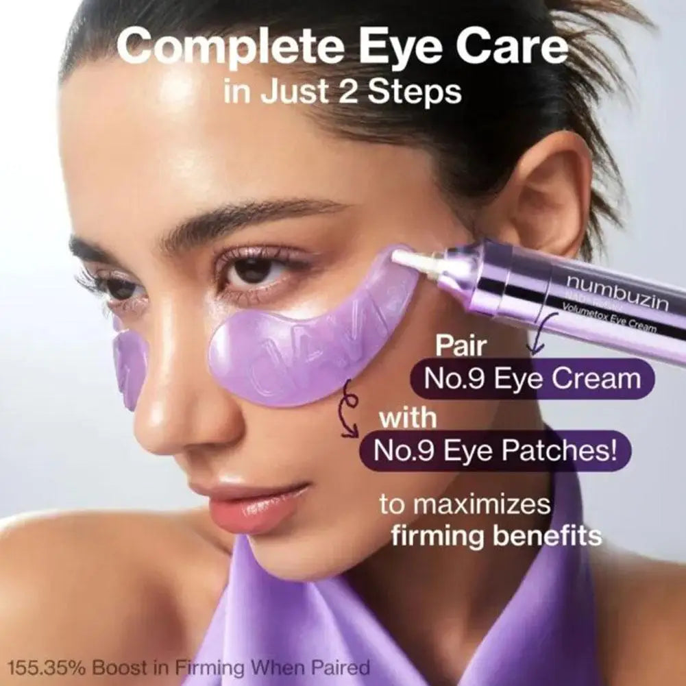 Numbuzin NO.9 Retinol Lift & Firm Cream Korean Original Skin Care Purple Needle Tube Eye Cream No.9 NAD+ BIO Lifting-sil Essence