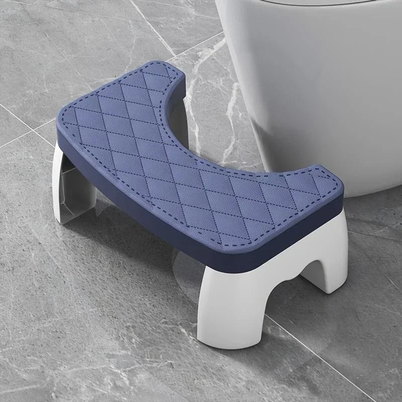 Toilet Potty Stool, Anti-slip Toilet Footstool Bathroom Assistance Step Stool for Adults Kids All Ages Home Bathroom Supplies