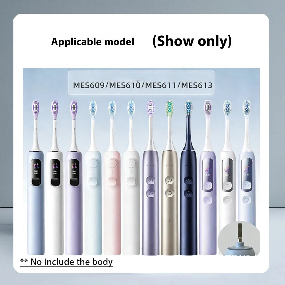 Replacement Brush Heads For XIAOMI MIJIA Pro MES610/MES609 Sonic Electric Toothbrush Dupont Bristle with Caps Sealed Pack