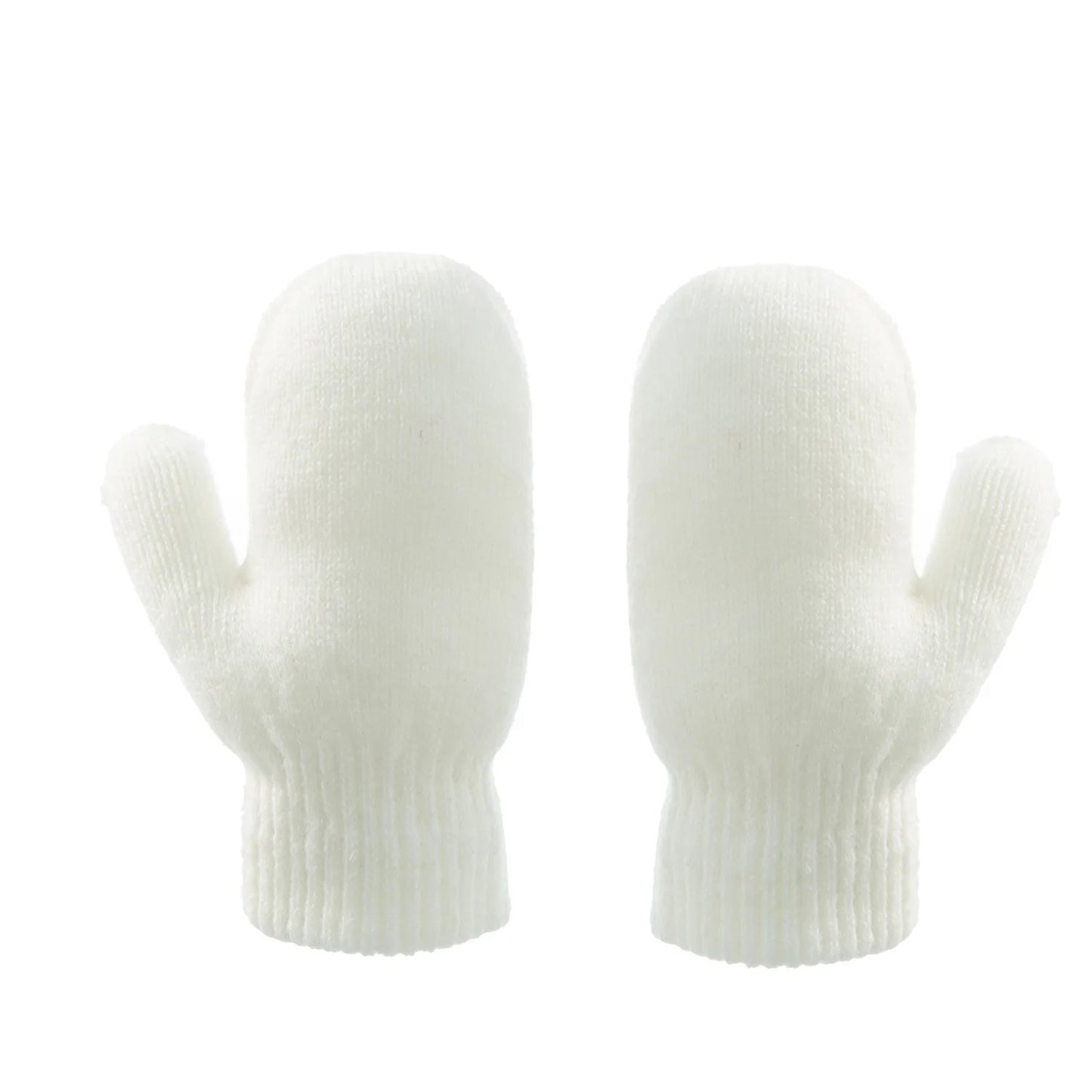 Winter Baby Stuff Hat for Boy Girls Accessories Knited Cap Kids Hat Fleece Warm Gloves Thick Winter Ear Kids Hat Baby Bonnet
