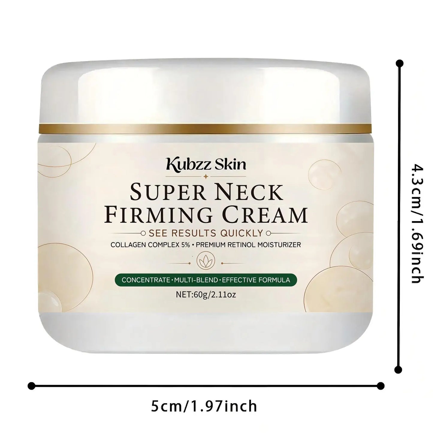 Pdrn Neck Rescue Cream Is Specially Designed for People Who Often Look Down, Helping to Lift and Tighten the Jawline, Reduce Neck Lines, Improve Sagging, Moisturize and Brighten the Skin, and Prevent Early Signs of Aging. It