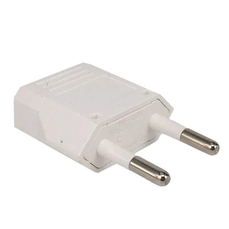 1pcs Power Plug Adapter US To EU Euro Europe Plug Power Plug Converter Travel Adapter US to EU Adapter Electrical Socket