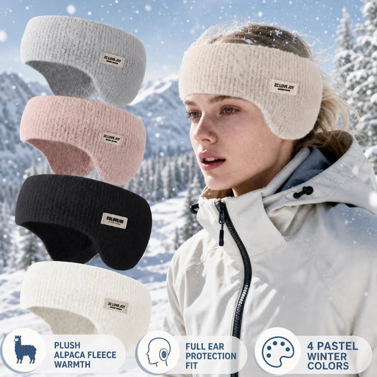 Winter Ear Warmer Earmuffs Headband Cute Hair Bands Outdoor Skiing Sport Thick Hairband For Women Men Headscarf Hair Accessories