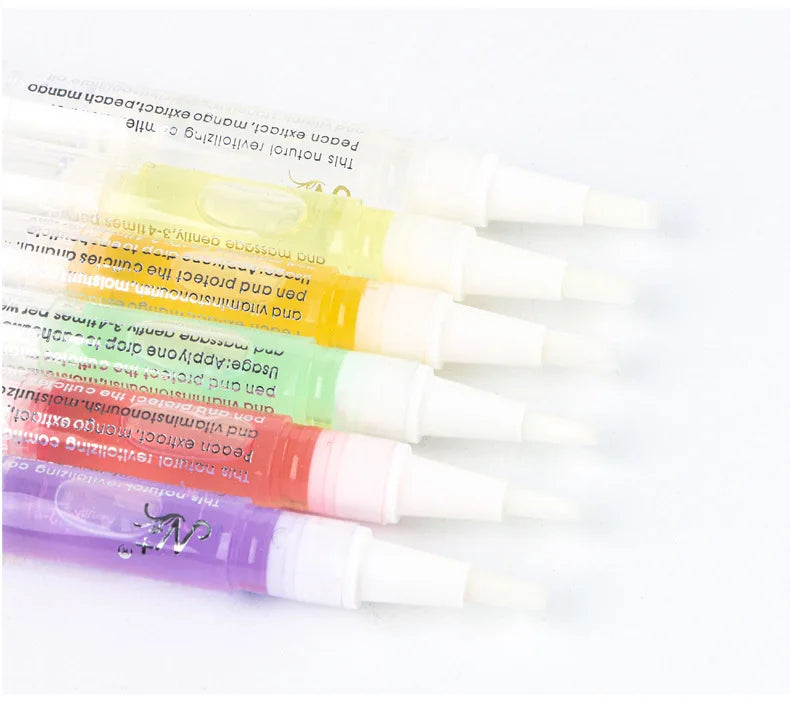 40pcs 큐티클오일 Cuticle Oil Nail Care Nutrition Oil Pen Nails Repair Hand Cuticle Manicure Treatment Nail Care Product Set