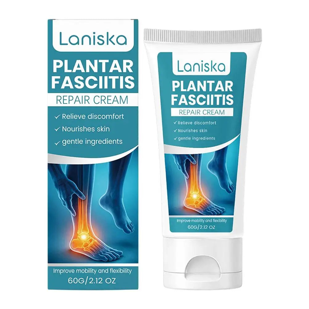 Natural Plantar Fasciitis Relief Cream for Heel Spurs Achy Feet Treatment Legs Gel Cream Cooling Refreshing Moisturizing Care
