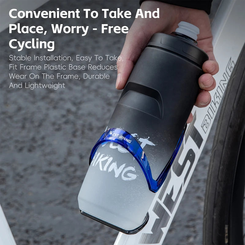 WEST BIKING Bicycle Bottle Cage Lightweight High Toughness Cycling Water Bottle Holder Drink Cup Stand MTB Road Bike Accessories