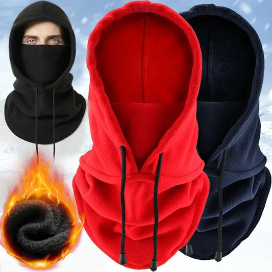 Winter Balaclava Face Mask Windproof Thermal Hooded Scarf for Skiing Cycling Fishing Cold Weather Sports Gear Christmas Gift