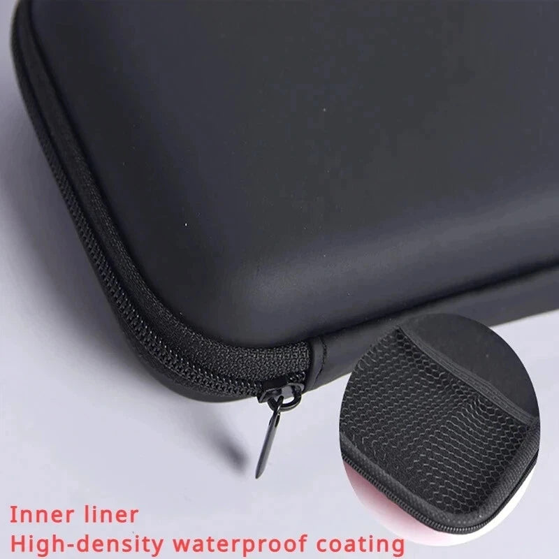 1 Pc EVA Portable Storage Bag for Cards Data Cable Headphones - Protective Packing Cube for Electronic Accessories