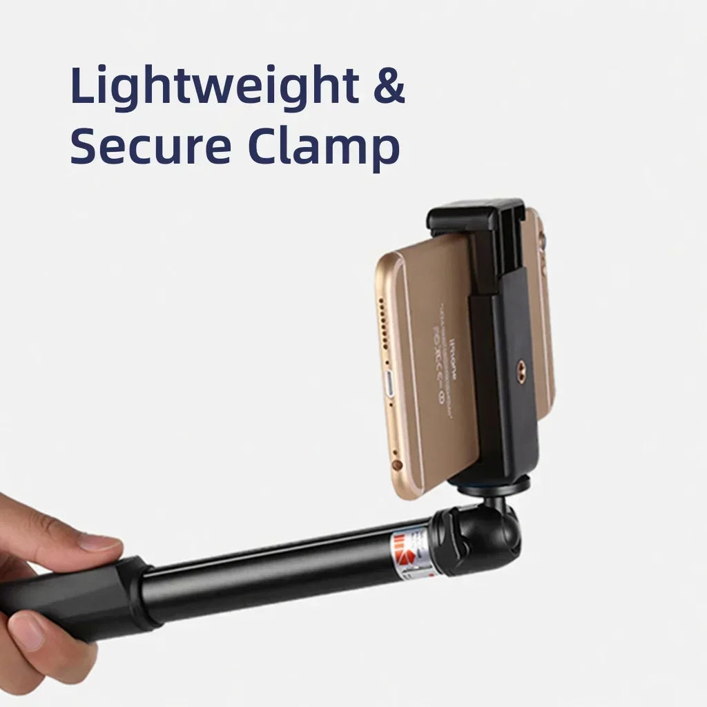 KVANNO Universal Phone Tripod Mount 1/4'' Screw Holder Clip Adapter For Phone Video Recording Vlog Photography Stand Accessories