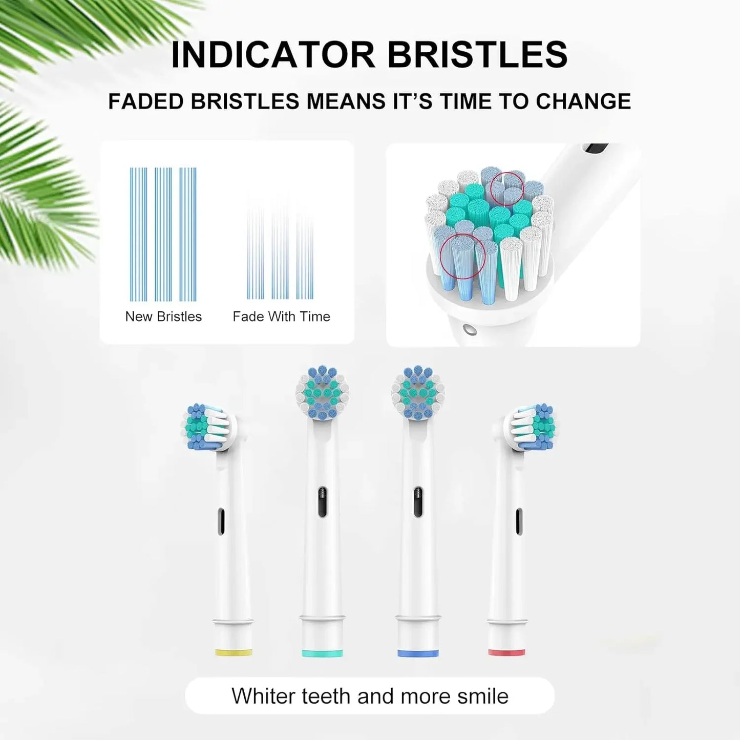 4/8/16 Pcs Electric Toothbrush Replacement Head Soft Dupont Bristle Tooth Brush Heads For Oral B Toothbrush Nozzles SB-17A