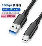 USB 3.2Type‑C To A Cable, 10Gbps 60W PD Fast Charging & Data Sync Cord For Smartphone, Tablet, SSD And Android Auto Connection